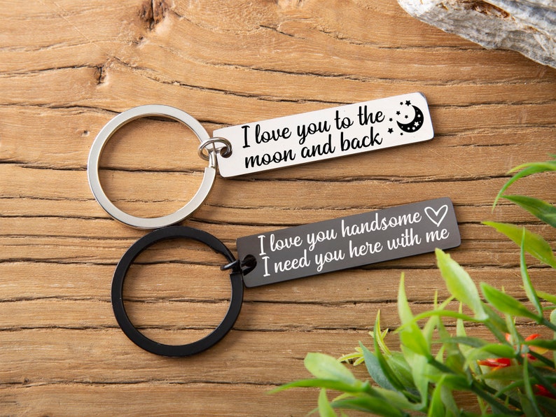 Metal Quote Key Chain for girls Boys Great gift for Anyone