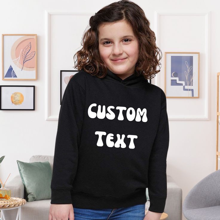 Custom Name Kids Hoodie