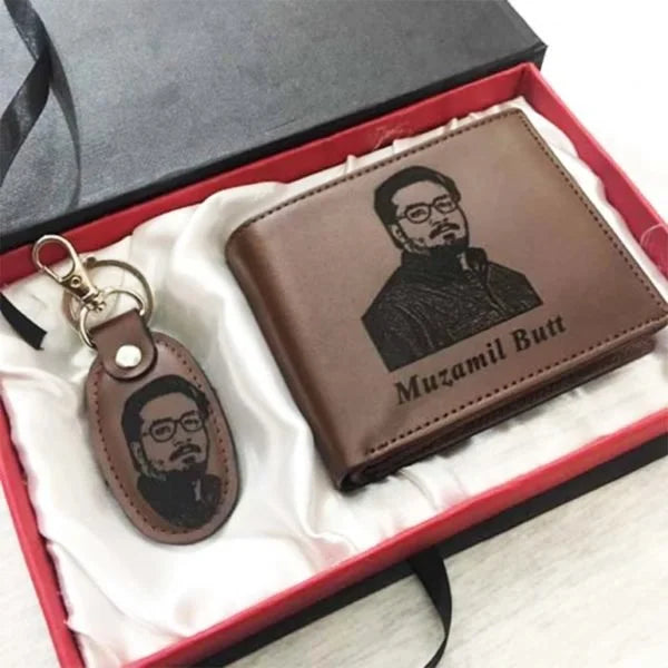 Customize Picture Wallet & keychain