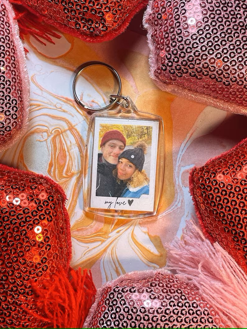 Personalized Acrylic Photo Keychain