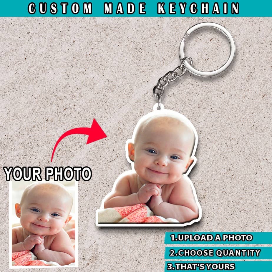 Personalized Photo Keychain