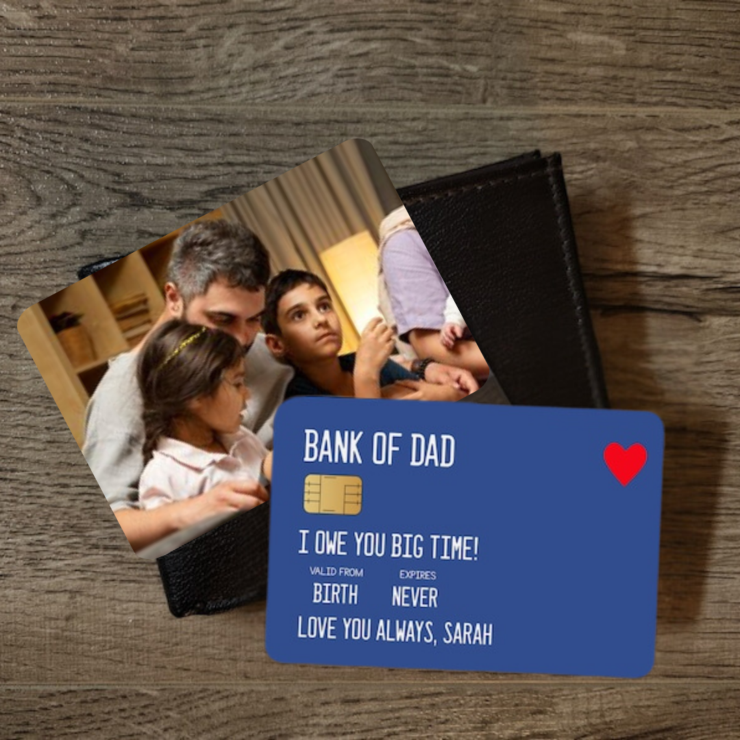 Bank of DAD Wallet Card - PVC