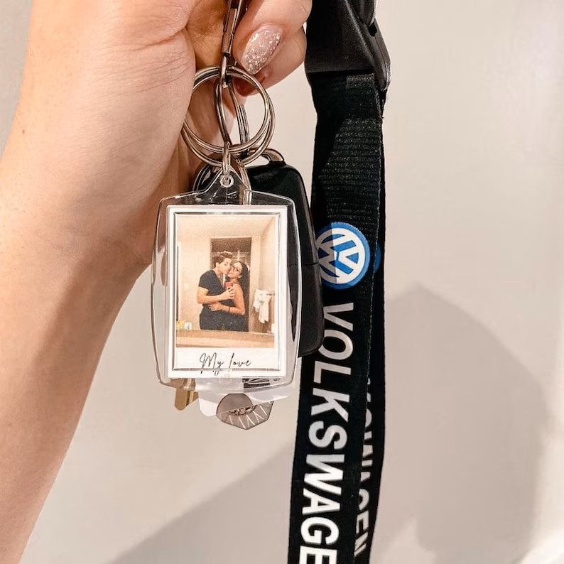 Personalized Acrylic Photo Keychain