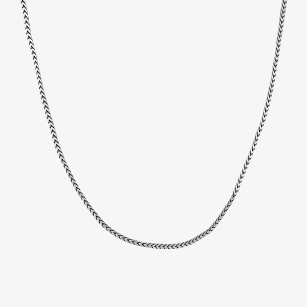 FOXTAIL CHAIN - SILVER - 4MM