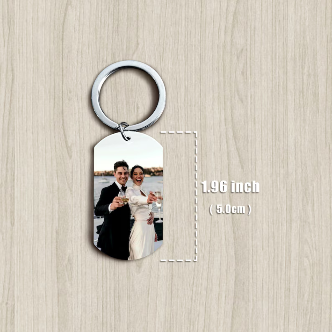 Personalized Photo Keychain