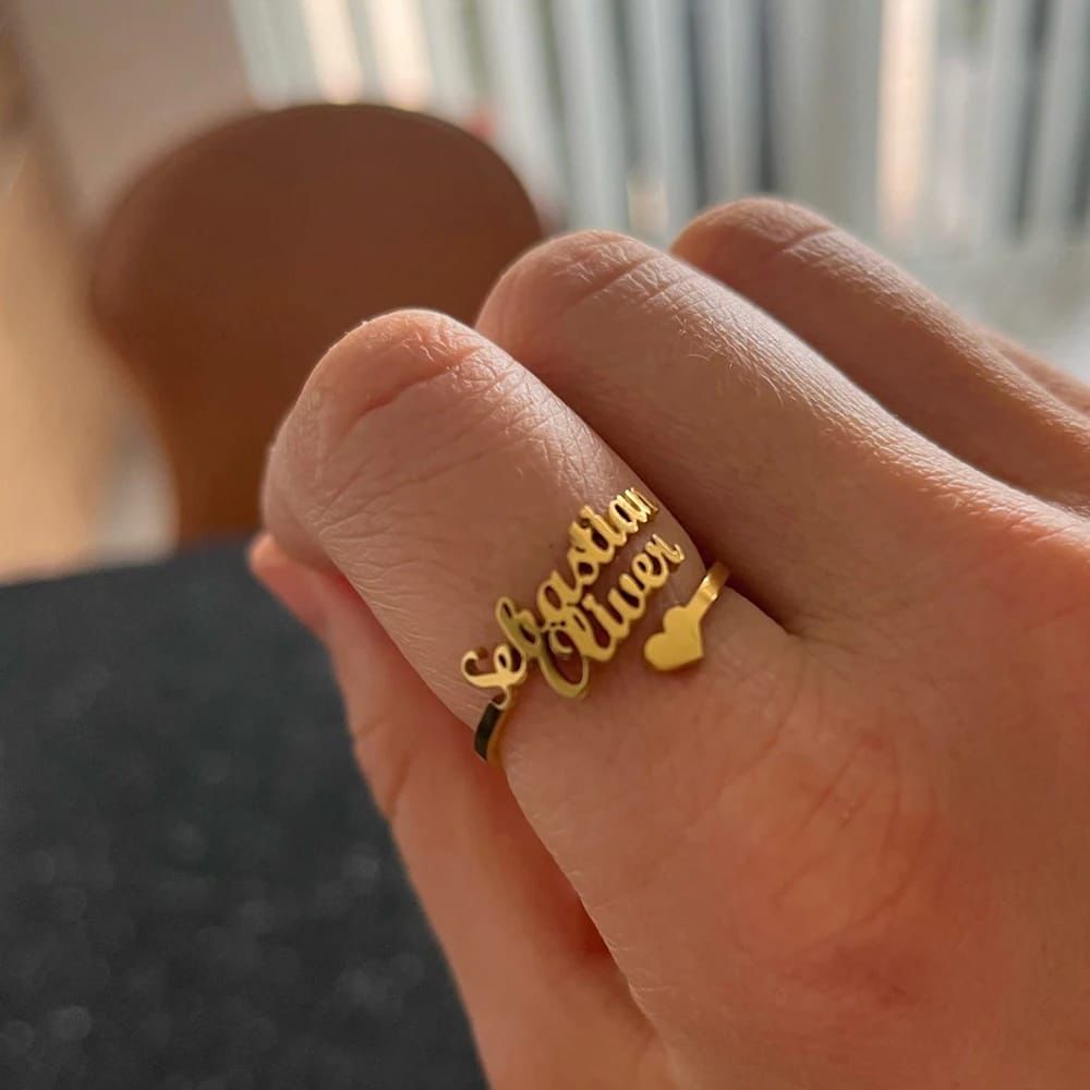 Customize Name Ring