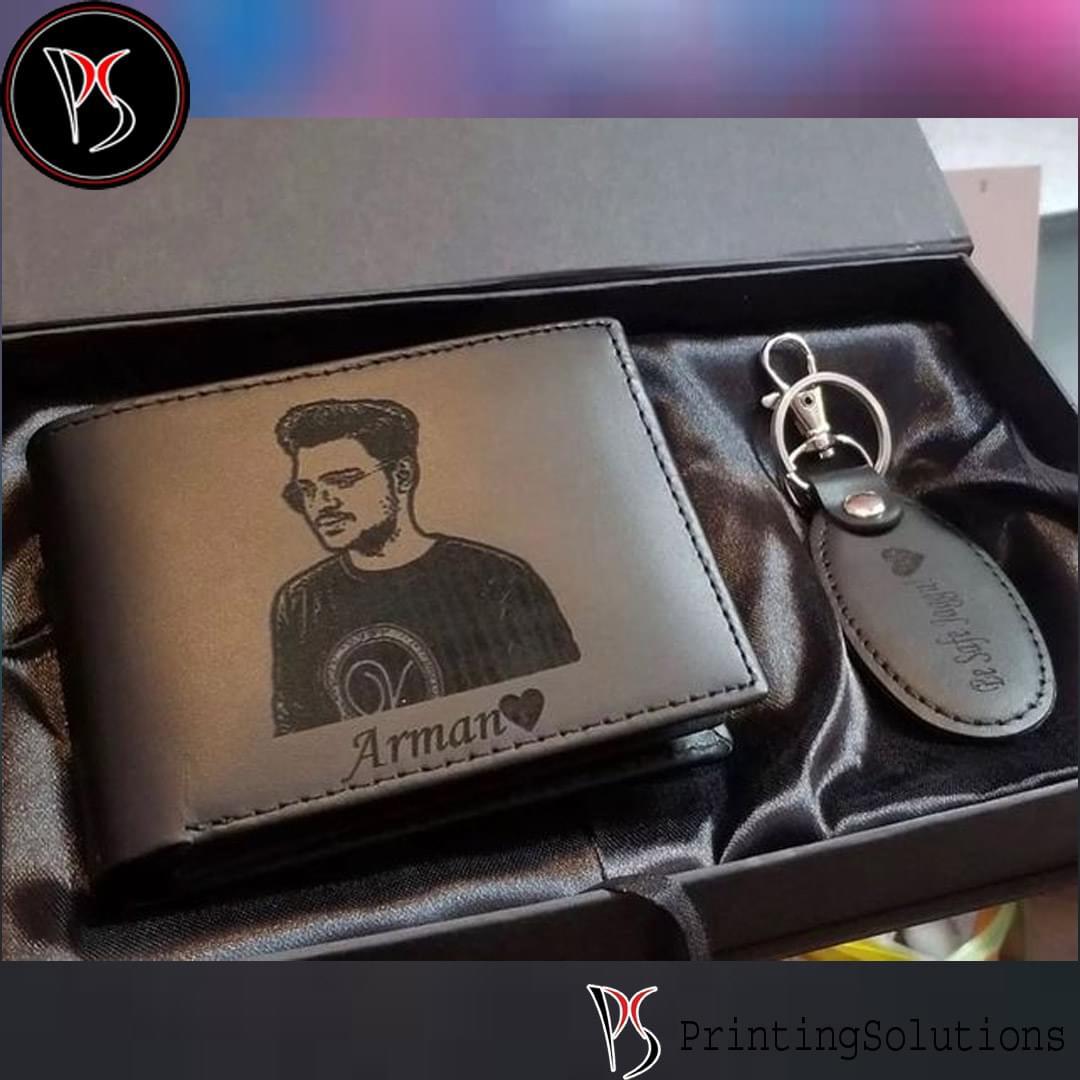 Customize Picture Wallet & keychain