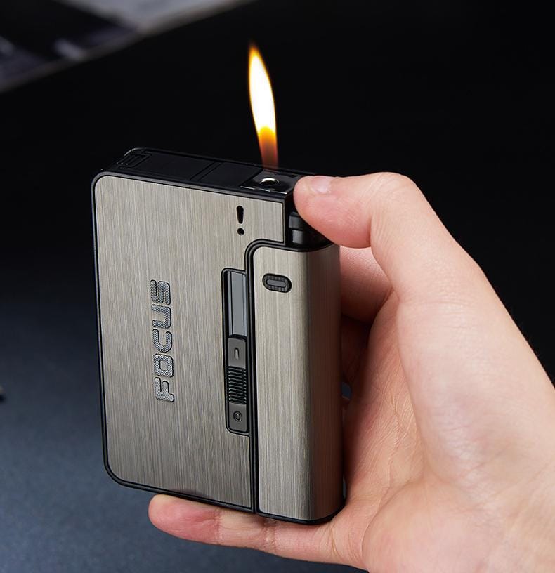 focus cigarette case with lighter Focus Aluminium Cigarette Case (Free Lighter) – Theprintingsolutions focus cigarette case with lighter Focus Aluminium Cigarette Case (Free Lighter) – Theprintingsolutions
