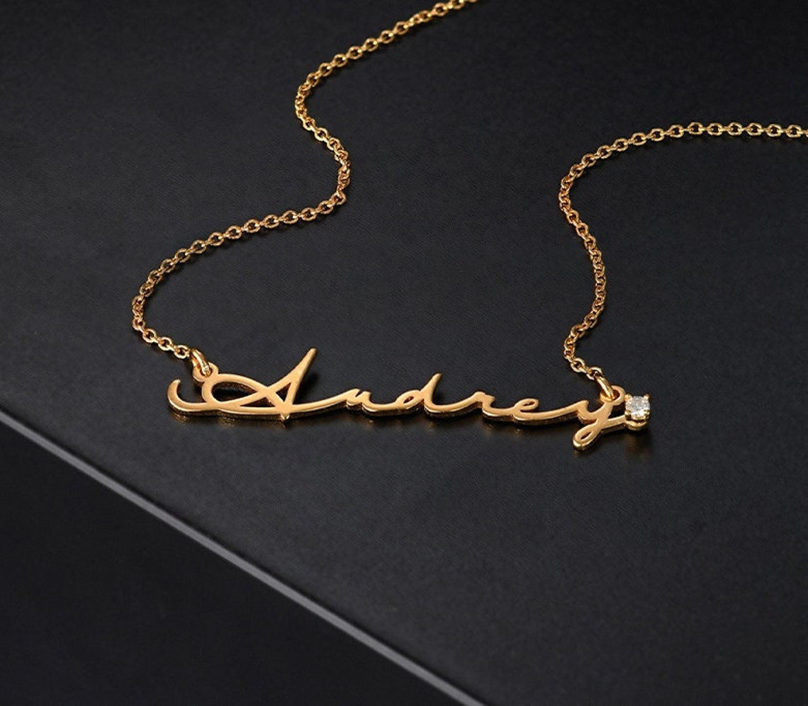 Diamond - Signature Name Necklace