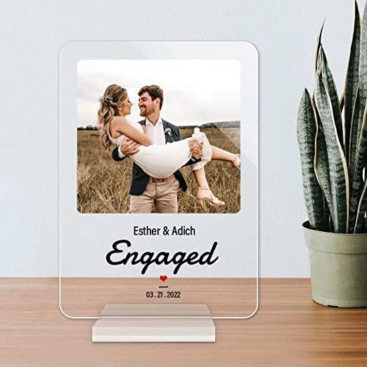 Personalized Enagement Gift For Couple