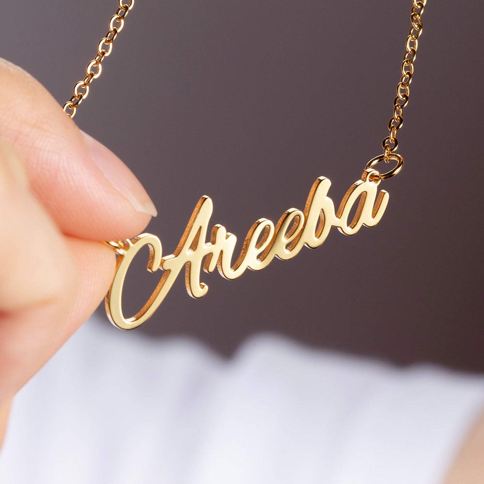 Name Necklace Custom Name Necklace For Girls & Boys Perfect Gift For Anyone